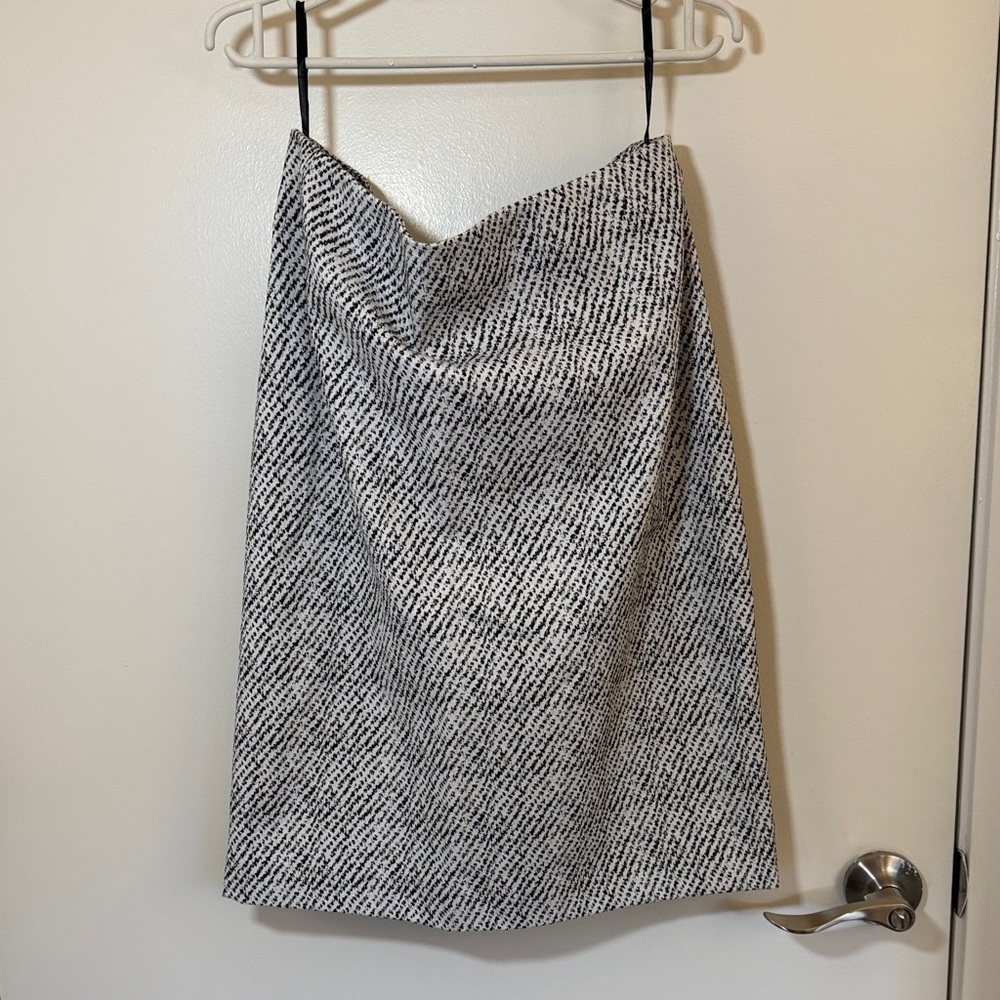 Karl Lagerfeld Tweed Pencil Skirt 14